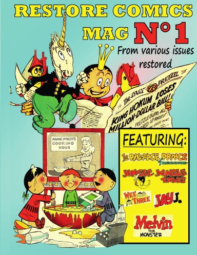 Restore Comics Mag N°1 : From various issues restored