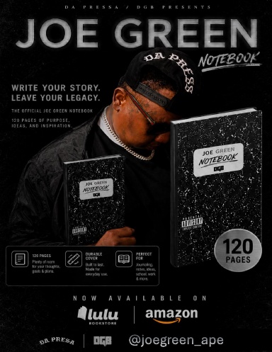 JOE GREEN Notebook