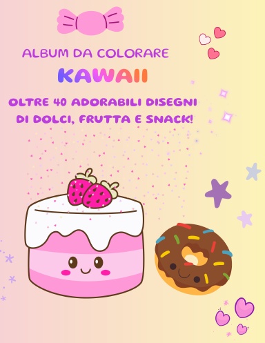 ALBUM DA COLORARE CIBI KAWAII