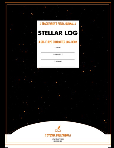 Spacefarer's Journal - Stellar Log - Sci-Fi RPG Journal