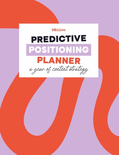 Predictive Positioning Planner