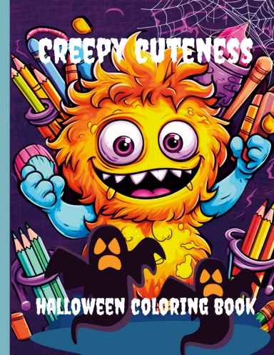 Creepy Cuteness Halloween Coloring book