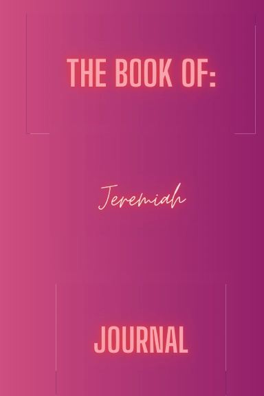 Jeremiah Bible Study