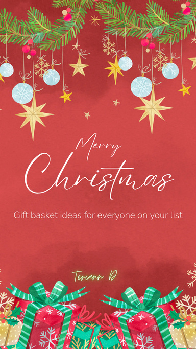 10 Creative Christmas Gift Baskets