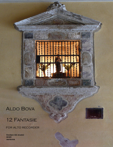 12 Fantasie for alto recorder
