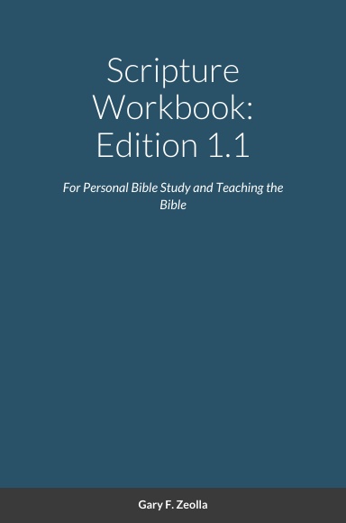Scripture Workbook: Edition 1.1