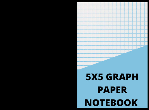 5X5 GRAPH PAPER NOTEBOOK