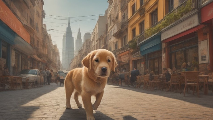 Lost and found: A puppy's tail