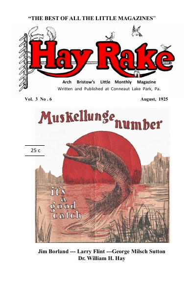 Hay Rake, V3 N6,