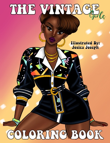 THE VINTAGE GIRLS COLORING BOOK