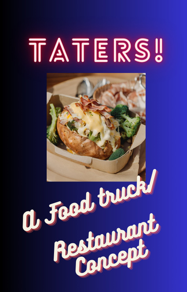 Food Truck Menu "Taters!"