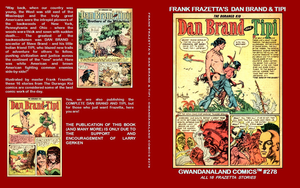 Frank Frazetta's "Dan Brand And Tipi"