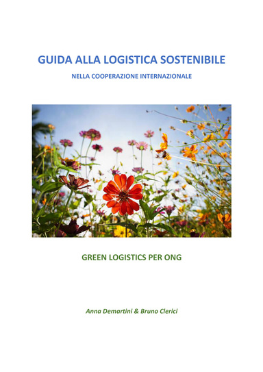 GUIDA ALLA LOGISTICA SOSTENIBILE  NELLA COOPERAZIONE INTERNAZIONALE