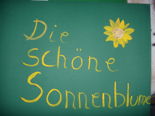 Die schöne Sonnenblume