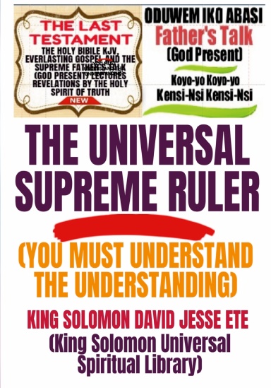 THE UNIVERSAL SUPREME RULER