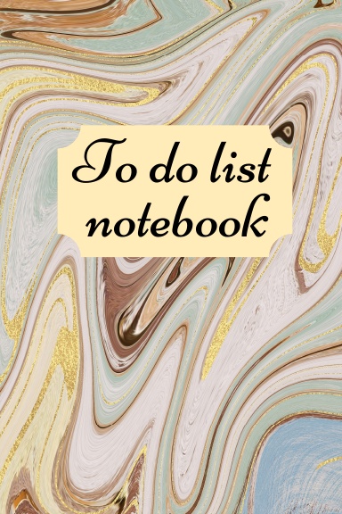 To do list Notebook