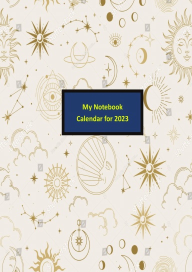 My Notebook Calendar for 2023