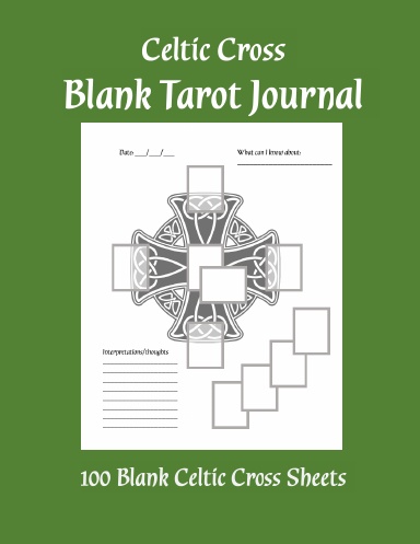 Celtic Cross Blank Tarot Journal