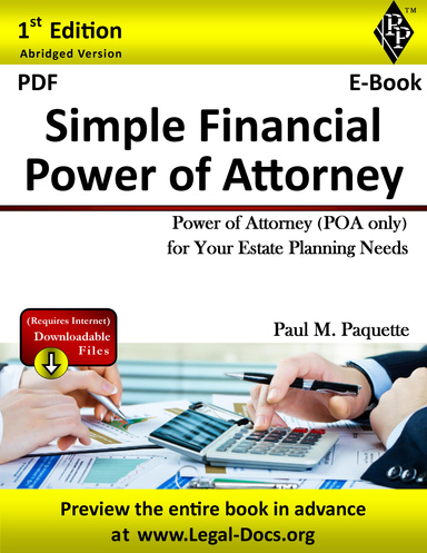 PDF - Simple Financial Power of Attorney - Abridged Version