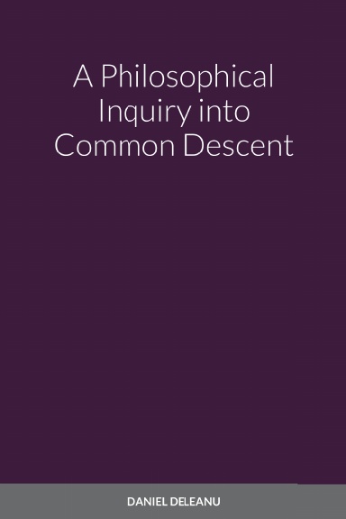 A Philosophical Inquiry into Common Descent