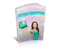 QuickandEasyGuidetoArticleMarketing