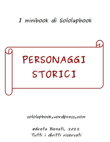 Minibook personaggi storici