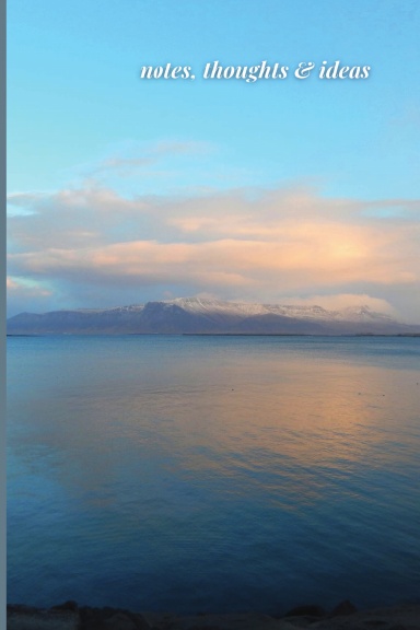 Icelandic Coast Notebook