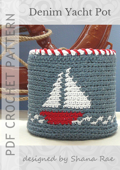 Denim Yacht Pot