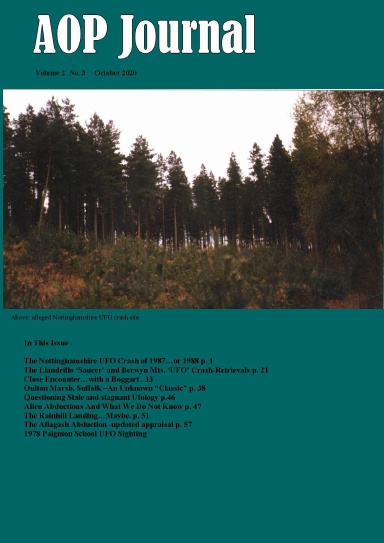 AOP Journal,  October 2020