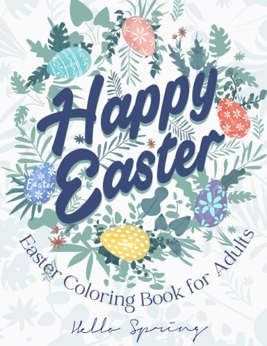 Easter Coloring Book for Adults