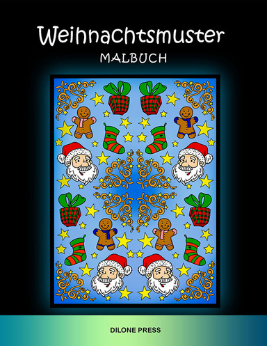 Weihnachtsmuster Malbuch