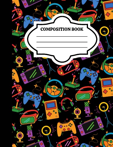 Video Games (Retro) Composition Book
