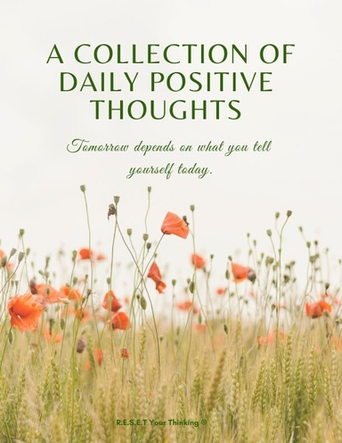 A Collection of Daily Positive Thoughts