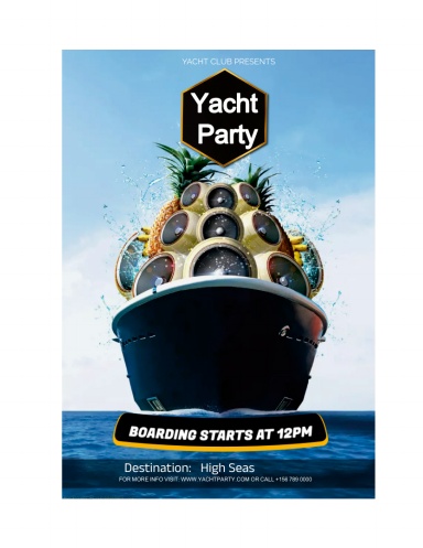 Yacht Club Journal by Yasmine Julia Herve