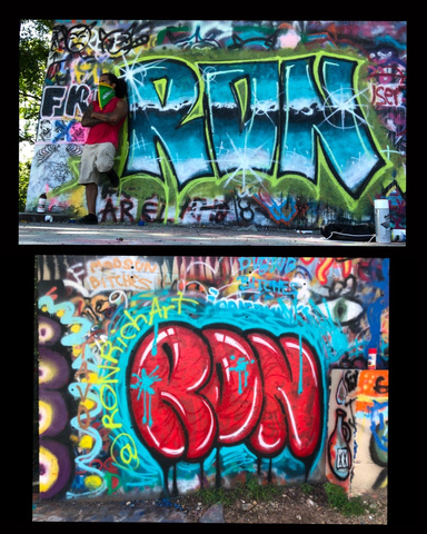 Ron Goes to the Graffiti Park 2018