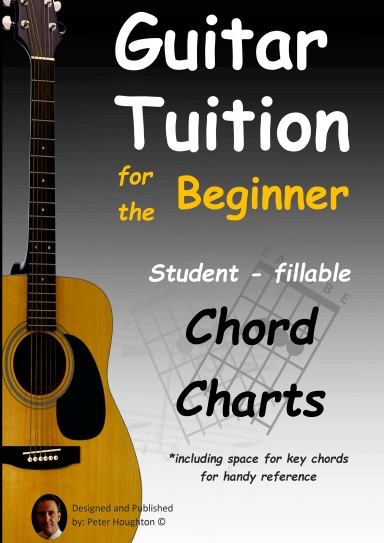Guitar Tuition for the Beginner Student Fillable Chord Charts