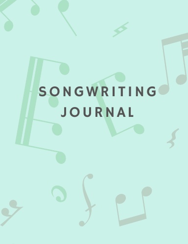 Songwriting Journal, (Mint), 165 Pages, Large 8.5 inches x 11 inches - Spiral Bound: Lined & Manuscript Notebook For Chords, Lyrics & Melody