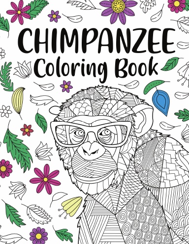 Chimpanzee Coloring Book