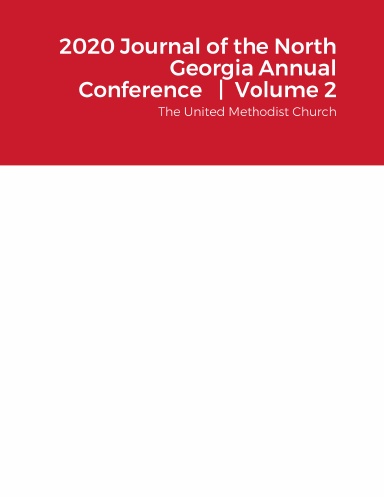 2020 Journal of the North Georgia Annual Conference Vol 2