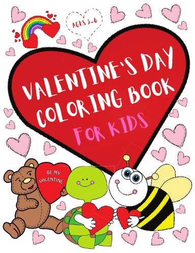 Valentine’s Day Coloring Book for Kids