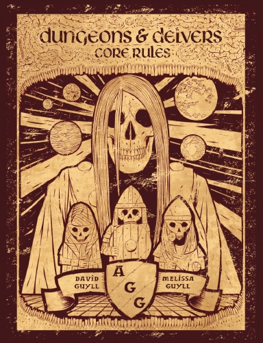 Dungeons & Delvers: Red Book (Letter Hardcover Color)
