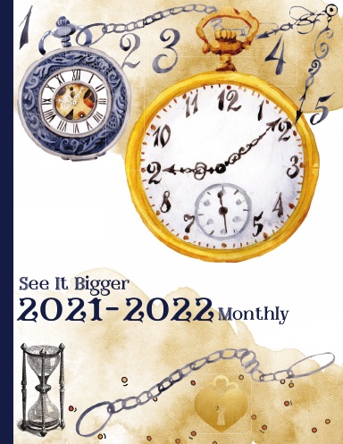 See It Bigger Planner 2021-2022 Monthly