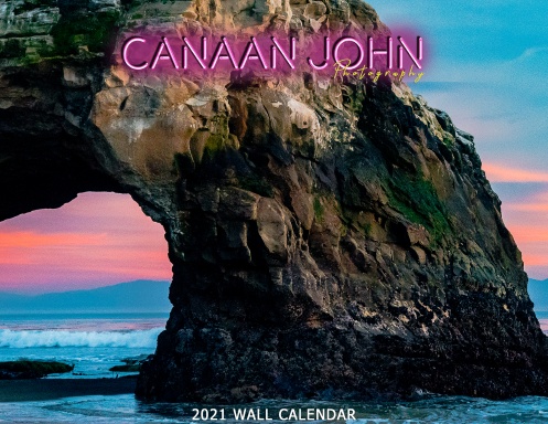 CANAAN JOHN PHOTOGRAPHY 2021 WALL CALENDAR