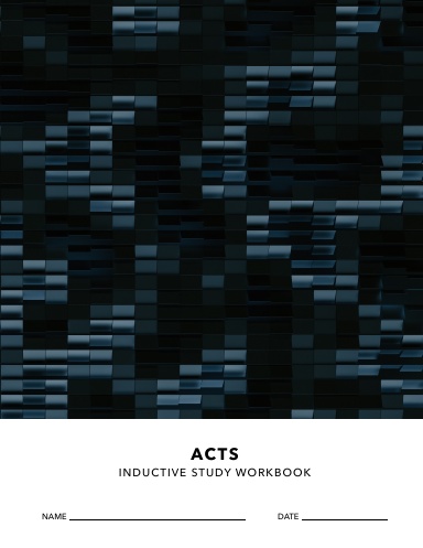 Acts Inductive Study Workbook