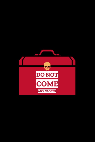 Briefcase Warning Do Not Come Any Closer Journal Notebook