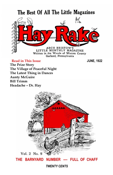 Hay Rake, V2 N9, June 1922