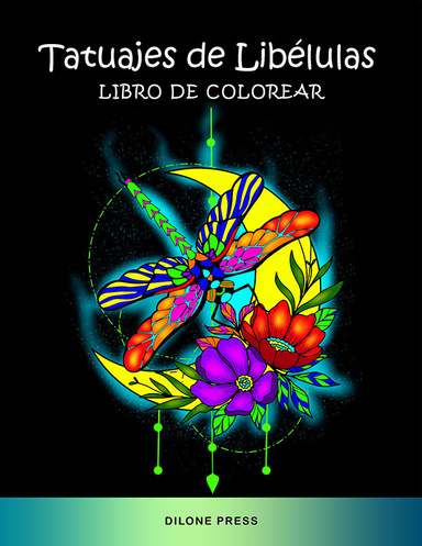 Tatuajes de Libélulas Libro de Colorear