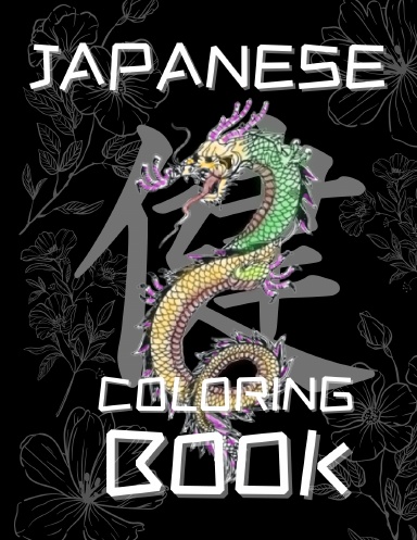 Japanese Coloring Book