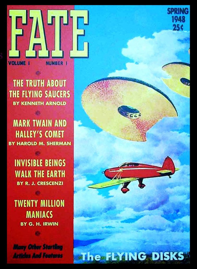 FATE MAGAZINE. VOL.1.NUMBER. 1, SPRING 1948