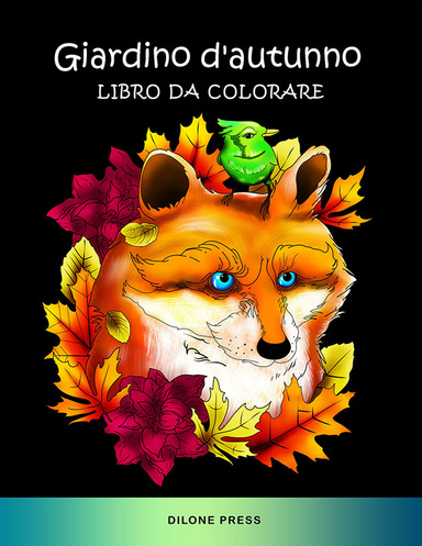 Giardino d'autunno Libro da Colorare